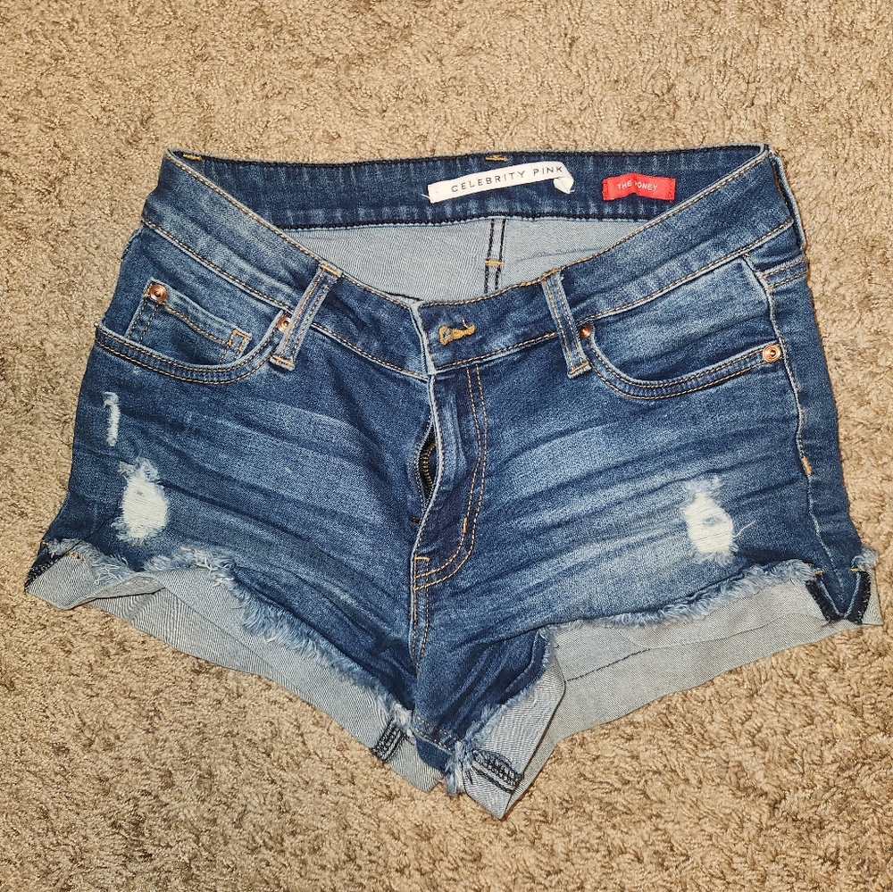Blue Denim shorts size 3/26